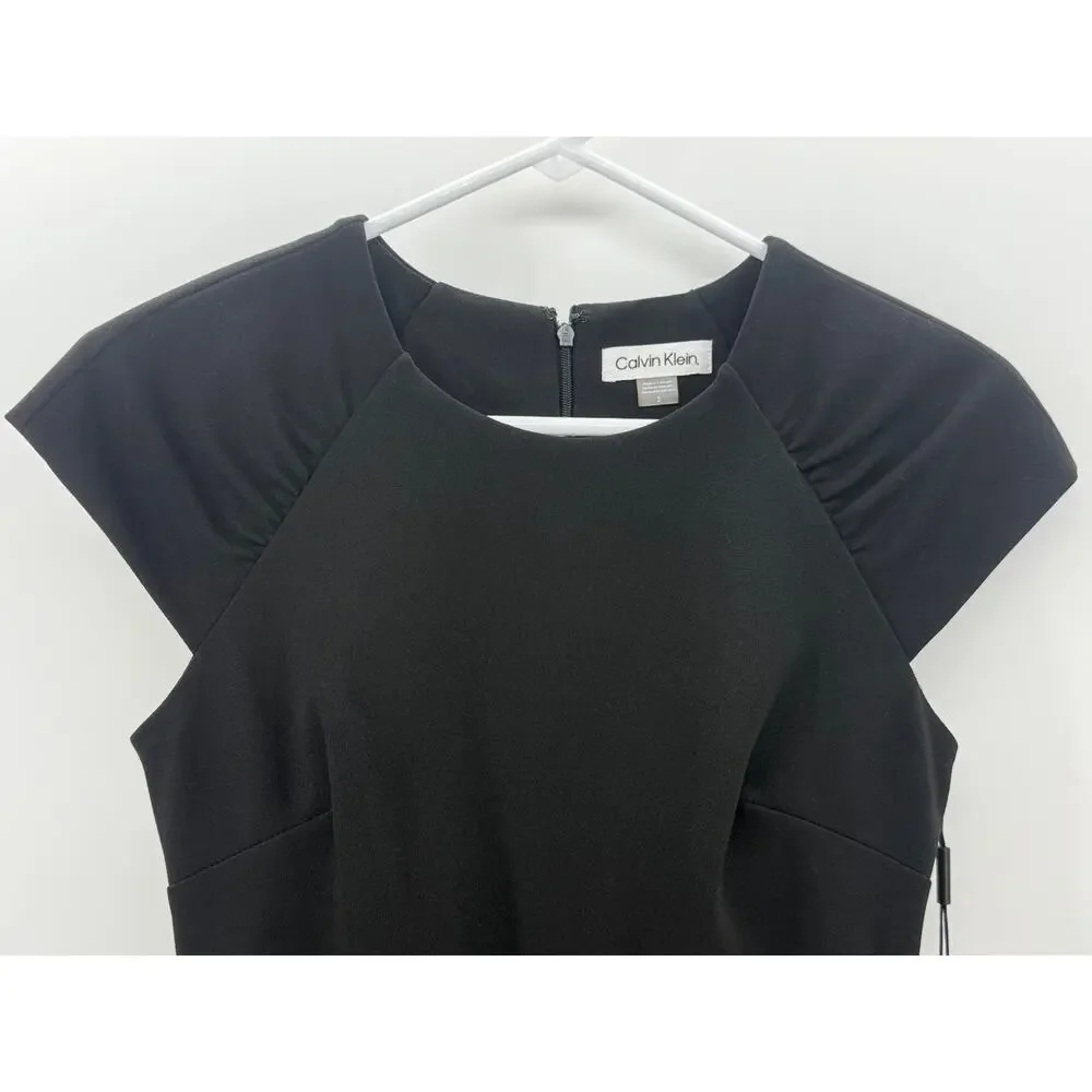 Calvin Klein Black Dress NWT size 2 - Picture 2 of 6